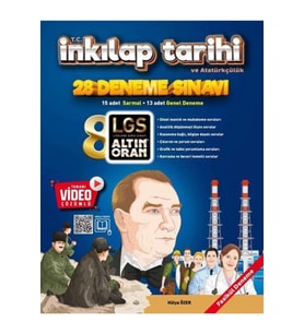 Altın Oran Yayınları 8. Sınıf Lgs T.C. İnkılap Tarihi Ve Atatürkçülük 28 Deneme Sınavı