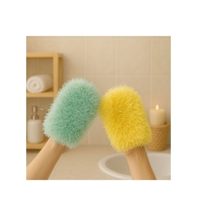 Bebek Ve Çocuk Banyo Lifi 2 Adet Bebek Banyo Lifi Kız-Erkek Banyo Lifi