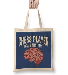 Brain Anatomy Of A Chess Player 01 Bez Çanta Uzun Saplı