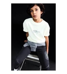 Defacto Oversize Sarı Erkek Çocuk T-Shirt G6148A8/YL521