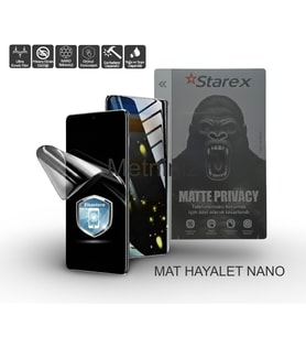 Samsung Galaxy J7 PRİME 2 Nano Ekran Koruyucu Ultra İnce MAT HAYALET - STAREX