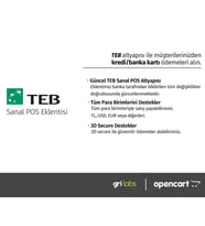 OpenCart - TEB Sanal POS Modülü