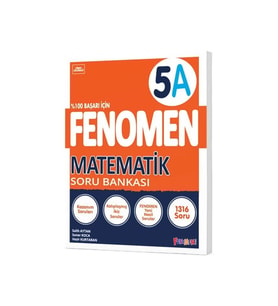 Gama Yayınları 5. Sınıf Matematik (A) Fenomen Soru Bankası 