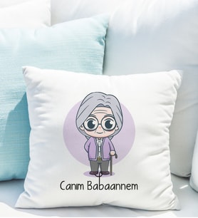 Canım Babaannem Tasarımlı Yastık