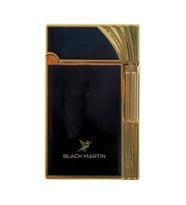 Black Martin Soft Flame Siyah-Sarı Metal Çakmak