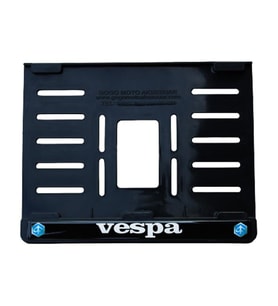 Vespa Wespa Uyumlu Plastik (15X24 Cm) Kırılmaz Plakalık