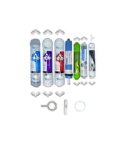 PWS Kapalı Kasa Su Arıtma   STD 7li Pallas mebran Alkali+şeffaf mineral+gümüş iyon tatlandırıcı