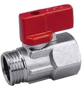 Mini Küresel Vana Erkek Dişi Kırmızı 1/4