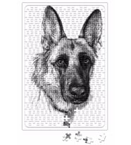 Alman Kurdu Pug Köpek Puzzle 240 Parça Yapboz