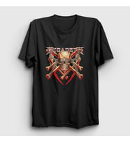 Presmono Unisex Siyah Bones Megadeth T-Shirt 65377tt