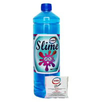 Lansy zıp zıp slime mavi 1 kg + boraks