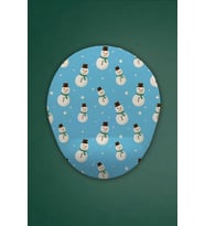 Yılbaşı Temalı Bilek Destekli Mouse Pad