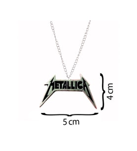 Metallica Kolye (Gümüş)