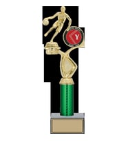 ODAK KUPA - Figürlü Kupalar - Basketbol Kadın Figürlü Kupalar FG-018 B - 36 cm