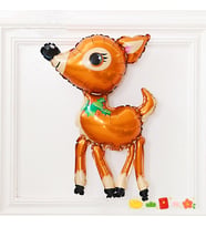Yılbaşı Folyo Balon Baby Deer 63-43cm