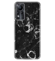 INFINIX Note 11 Pro Note 10 Hot 9 Play Kılıf Desemli Silikon Black Hole Marble 1387
