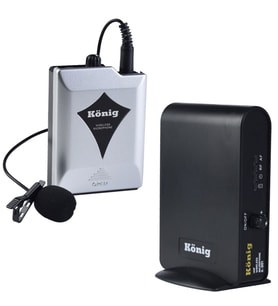 KÖNİG UHF Kablosuz Yaka Mikrofonu K-301 Y
