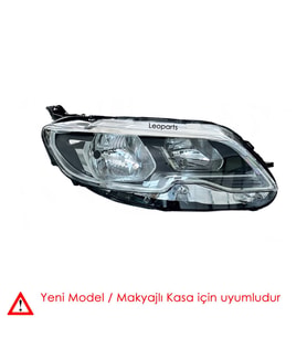 LEOPARTS Peugeot 301 Far Lambası Sağ (Makyajlı Kasa) 2017-2019 9817296980