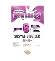 6. Sınıf Bumerang Etkinlikli Sosyal Bilgiler + Telefon Standı