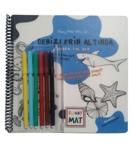 Denizlerin Altında - Funny Mat - Mini Set (Aktivite Seti)
