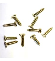 Klips, Menteşe, Ayak, Ağaç, Sunta Vidası 2,2X9,5Mm - Sarı 100 Adet