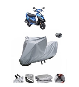 TVS Scooty Pep Plus  Su Geçirmez Motosiklet Brandası ARKA ÇANTA UYUMLU