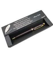 Signator® C443 Kahverengi Gold Tükenmez Kalem  İsme Özel Kalem  Hediyelik Kalem (Karışık)