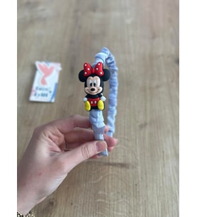 Mavi Minnie Mouse Kız Çocuk Tacı