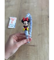 Mavi Minnie Mouse Kız Çocuk Tacı
