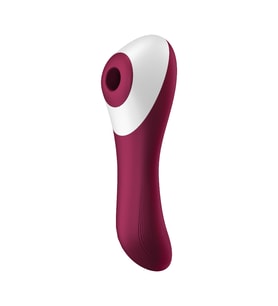 Emişli ve Güçlü Titreşimli 2 Motorlu Klitoris Uyarıcı Satisfyer Dual Crush Vibratör