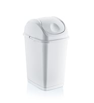 DÜNYA İTMELİ ÇÖP KOVASI SLIM 10 lt (09402) ( 240mm x 195mm x 365mm )