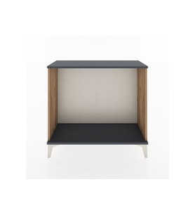 Arges Şifonyer 88x30x80 Çam-Antrasit