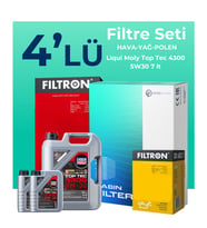 Filtron Nissan Navara 2.5 Dizel Filtre Bakım Seti Liqui Moly Motor Yağlı (2006-2015) 4 Lü
