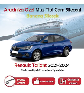 Renault Tailant Muz Silecek Takımı 2021-2024