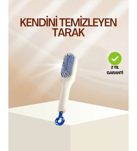 Pratik Mekanizmalı Saç Tarağı – Kendi Kendini Temizler Taşınabilir
