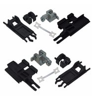 BMW E39, E46,E53 için Sunroof Perdesi Tamir Seti - 10 Parça