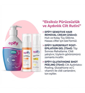 Özel Bakım Seti Tüy Dökücü Pompalı Krem,Epilation Jel ve Glutatyon Peeling