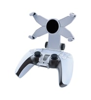 PS5 denetleyici uyumlu Ayarlanabilir  Cep Telefonu Gamepad Tutucu-0527 (Beyaz)