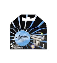 Dynamo Erkek Üç Bıçaklı Yedek Kartuş 4 Adet
