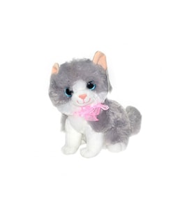 Cn-705 Peluş Sesli Kedi (Çok Renkli)