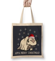 Appa Merry Christmas Avatar Bez Çanta Uzun Saplı