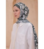 Belli Fresh Tela Şal 4 - 06 Yeşil Karışık Desen 49711