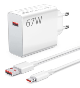 Mt23 Xiaomi Mi Uyumlu 67w Turbo Hızlı Şarj Aleti Kablo Dahil