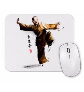 Shaolin Monk Shaolin Kung Fu Mouse Pad