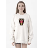 Vikings Rover Amblem Beyaz Kadın 2ip Sweatshirt