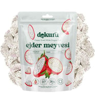 Dokuru Dondurularak Kurutulmuş Beyaz Ejder Meyvesi 30 gr