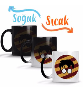 Harry Potter Sihirli Kupa Bardak Porselen