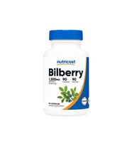 Nutricost Bilberry 1200 mg Ekstresi 90 Kapsül Yaban Mersini Takviye Edici Gıda
