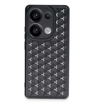 Redmi Note 13 Pro 5G Kılıf Petek Silikon Kapak - Siyah