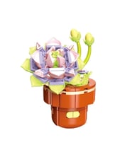 DOSTOYS 113-14 BLOSSOM MİNİ ÇİÇEK BLOK OYUNCAK EÇEVERYA 162  PARÇA 6+